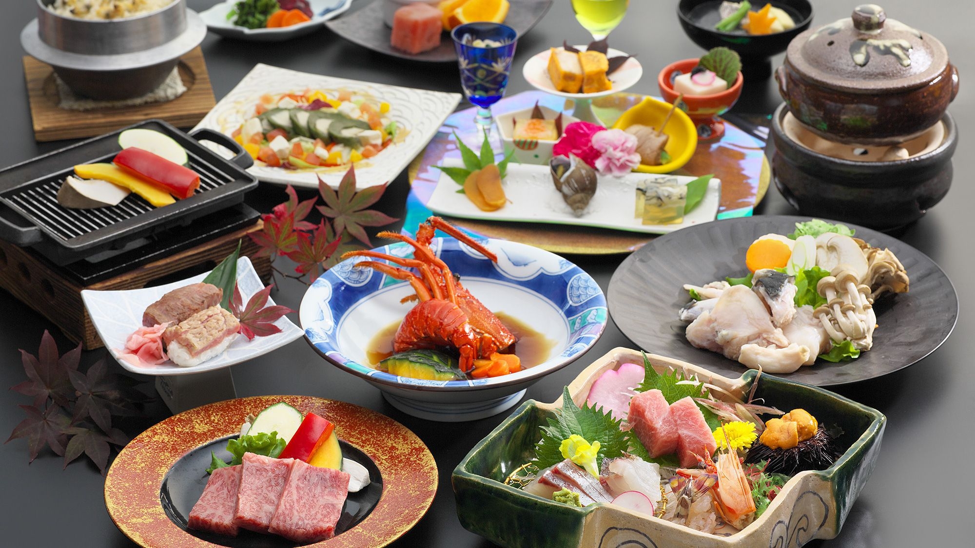 ◇【会席グレードアップ】四季の味覚を厳選！美食会席プラン