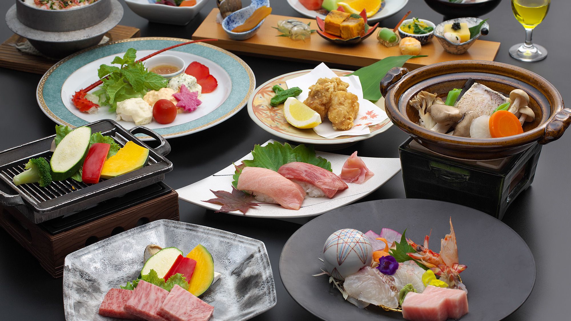◇【会席グレードアップ】四季の味覚を厳選！美食会席プラン
