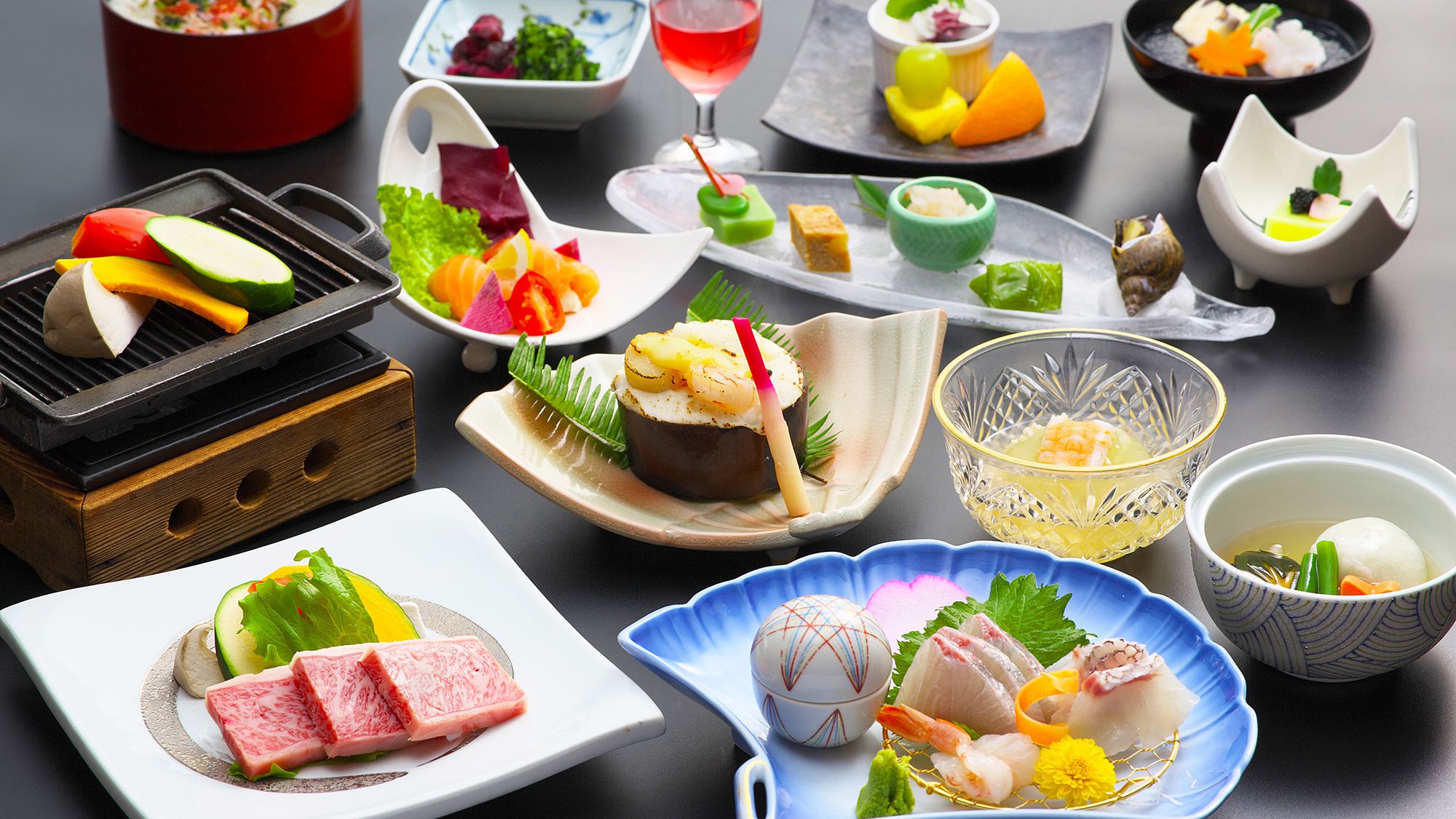 ≪6～8月≫会席料理【藤】※写真はイメージです