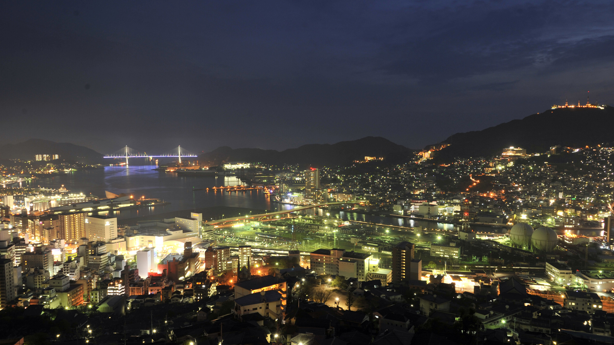◆すべての客室から、長崎一ともいわれる素晴らしい夜景がお楽しみ頂けます！