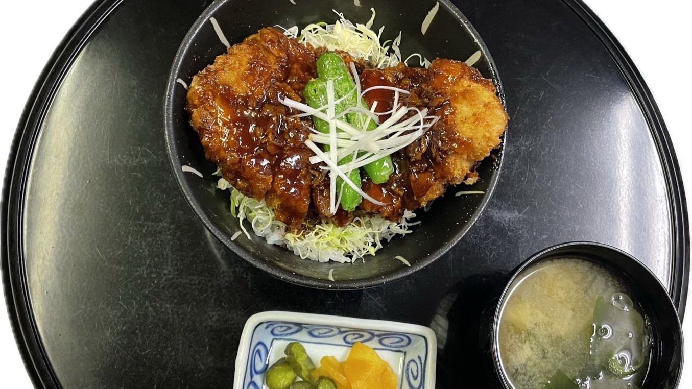 【夕食レストラン】ソースカツ丼