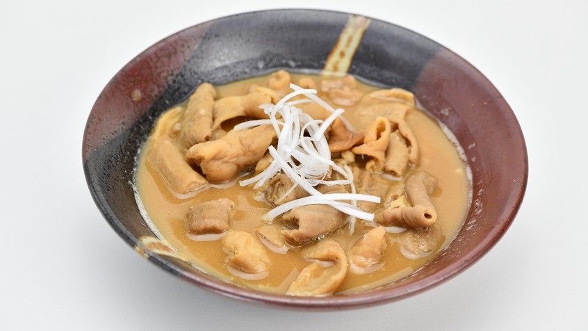 【夕食レストラン】スタミナもつ煮込み