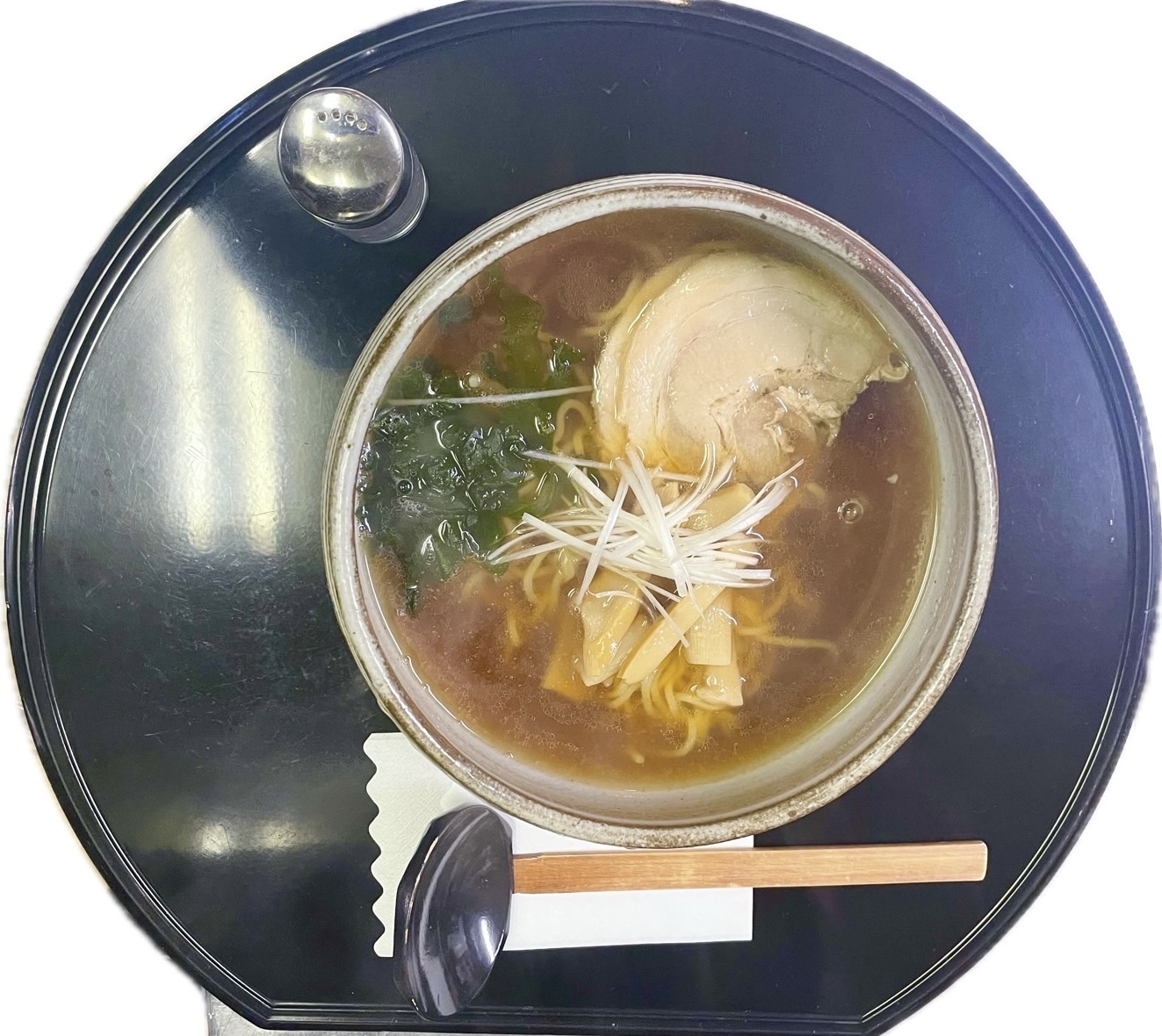 【夕食レストラン 花々亭】煮干しラーメン