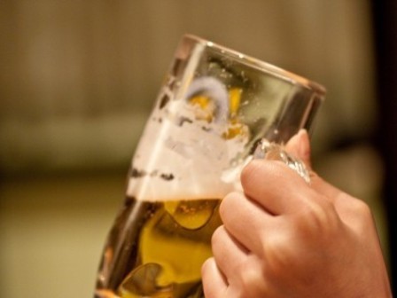 저녁식사 레스토랑 하나테이에는 맥주, 일본술, 위스키도 있습니다!