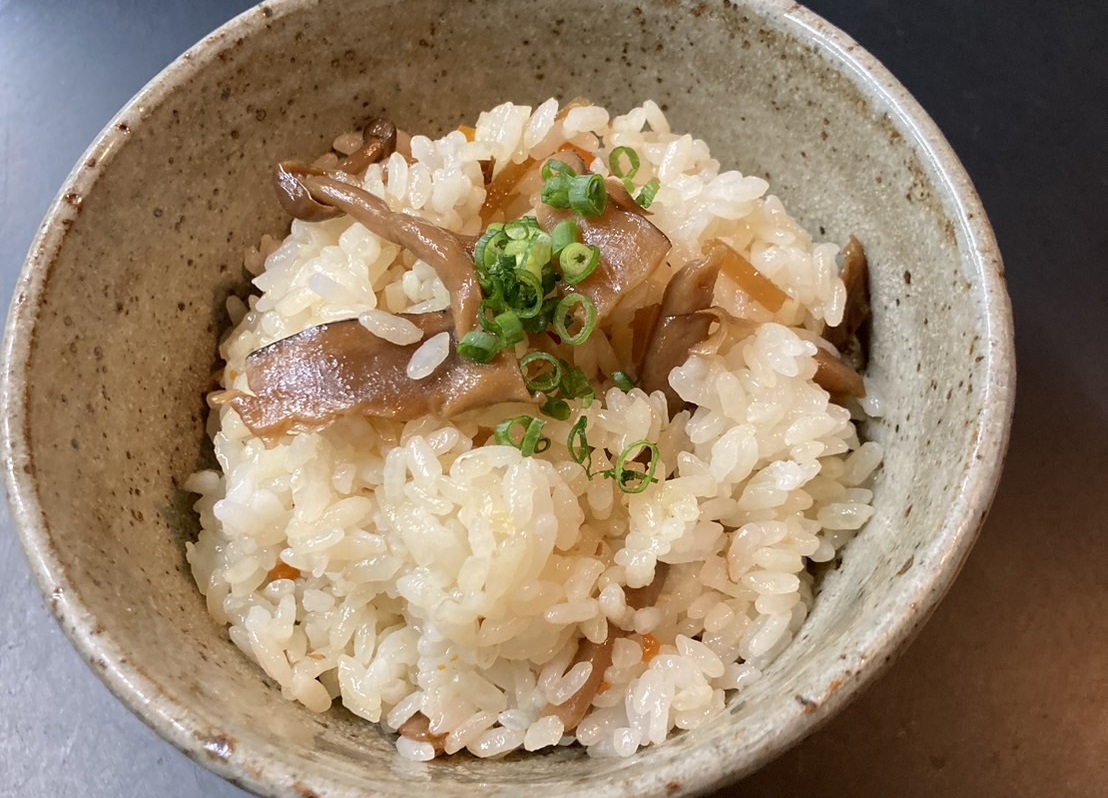 夕食レストラン　きのこご飯