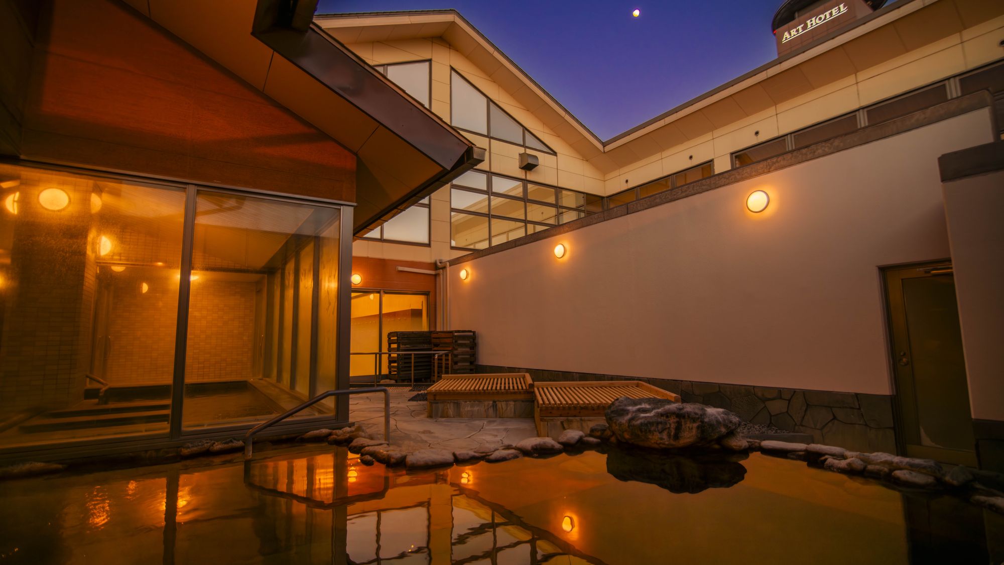 ろっこうの湯　露天風呂