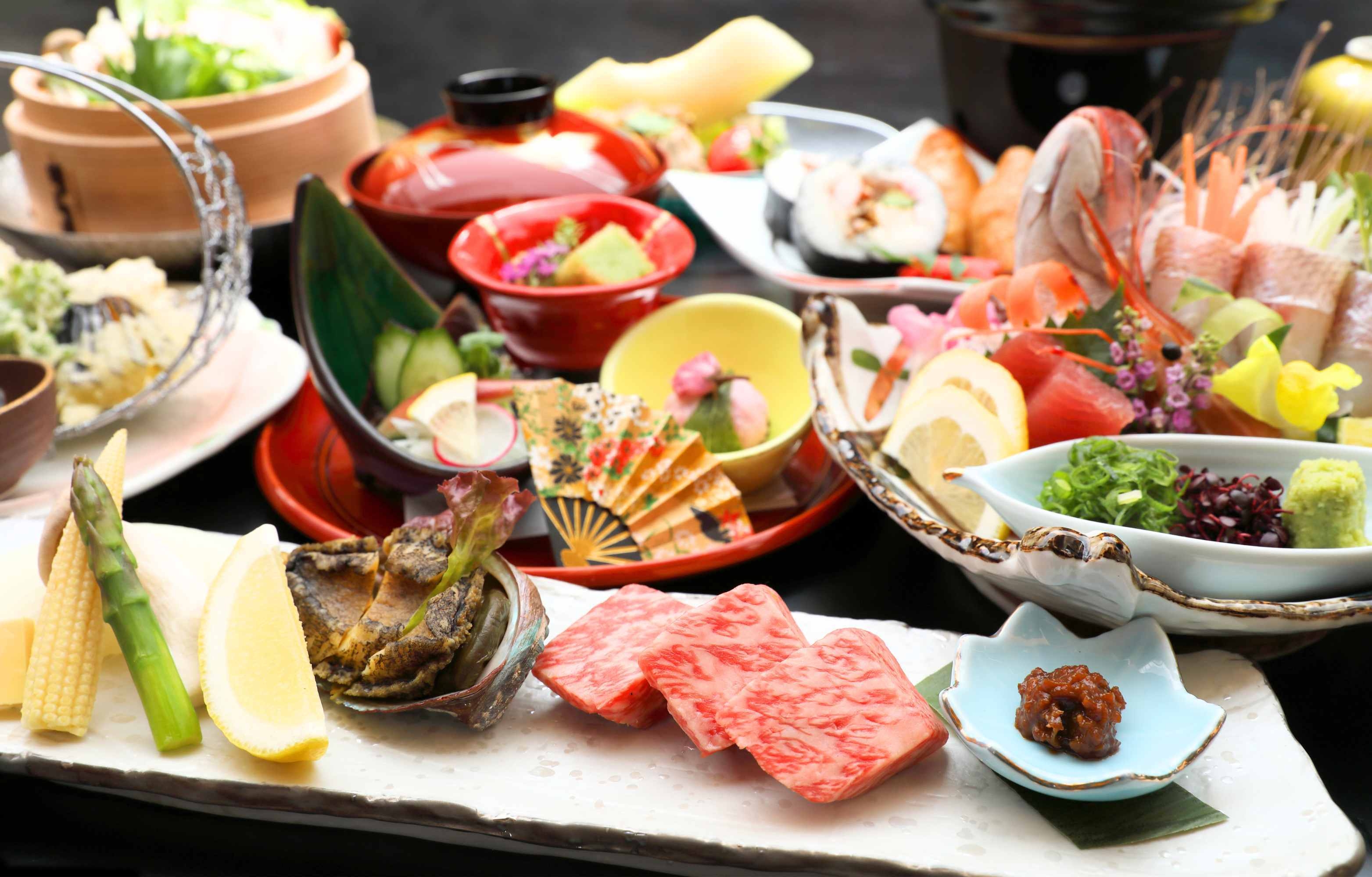 ◇改修期間中の特別価格◇【こんぴら歌舞伎春会席】桜鯛・オリーブ牛・旬の味覚づくし 特撰会席