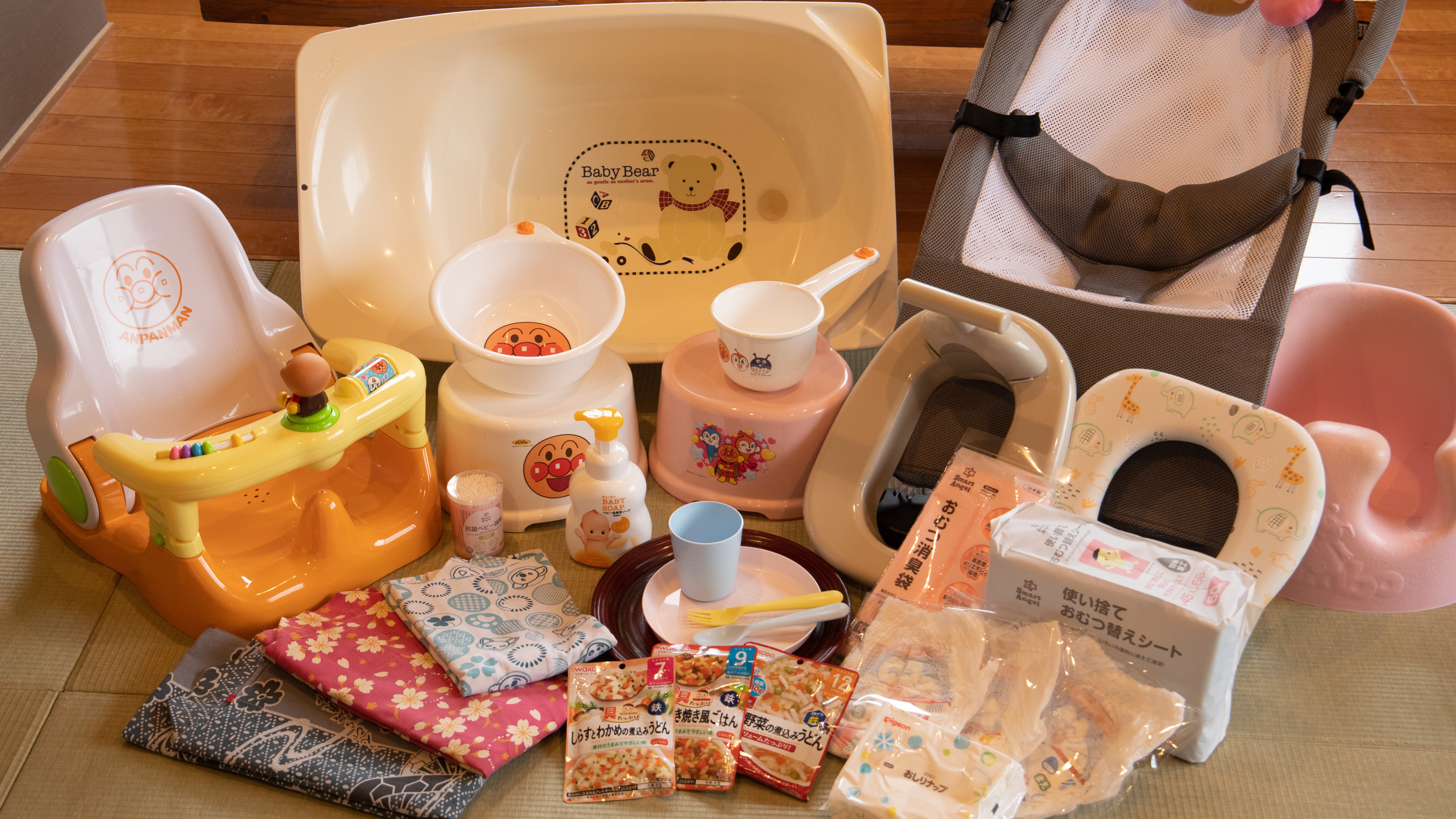 若女将のおもてなし（ベビー用品貸出）