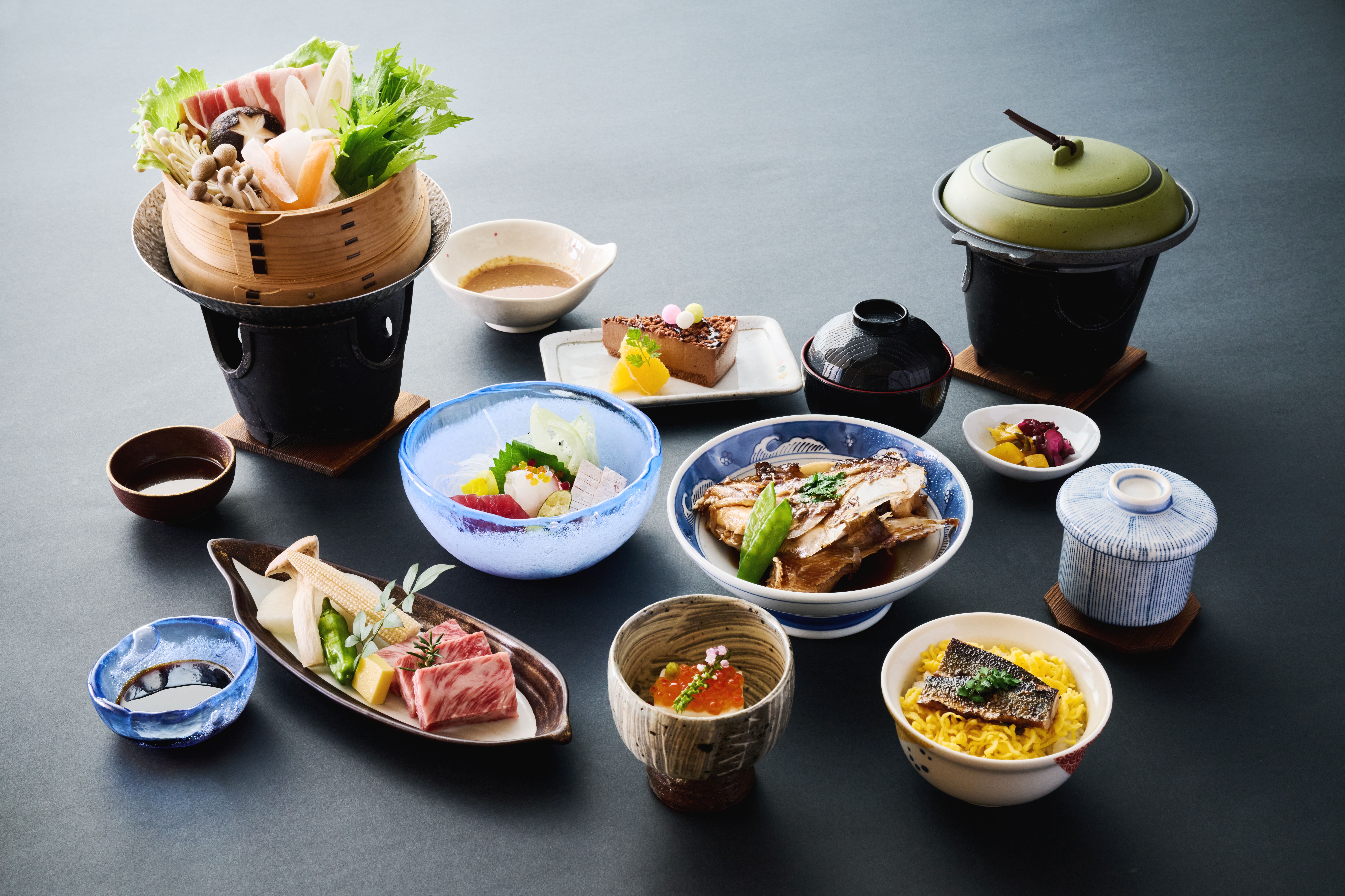 【讃岐の味覚】オリーブ牛と旬の幸 四季の会席