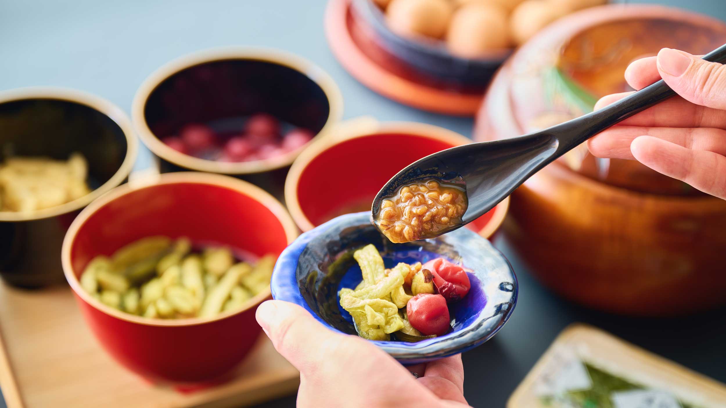  朝食　セルフコーナー