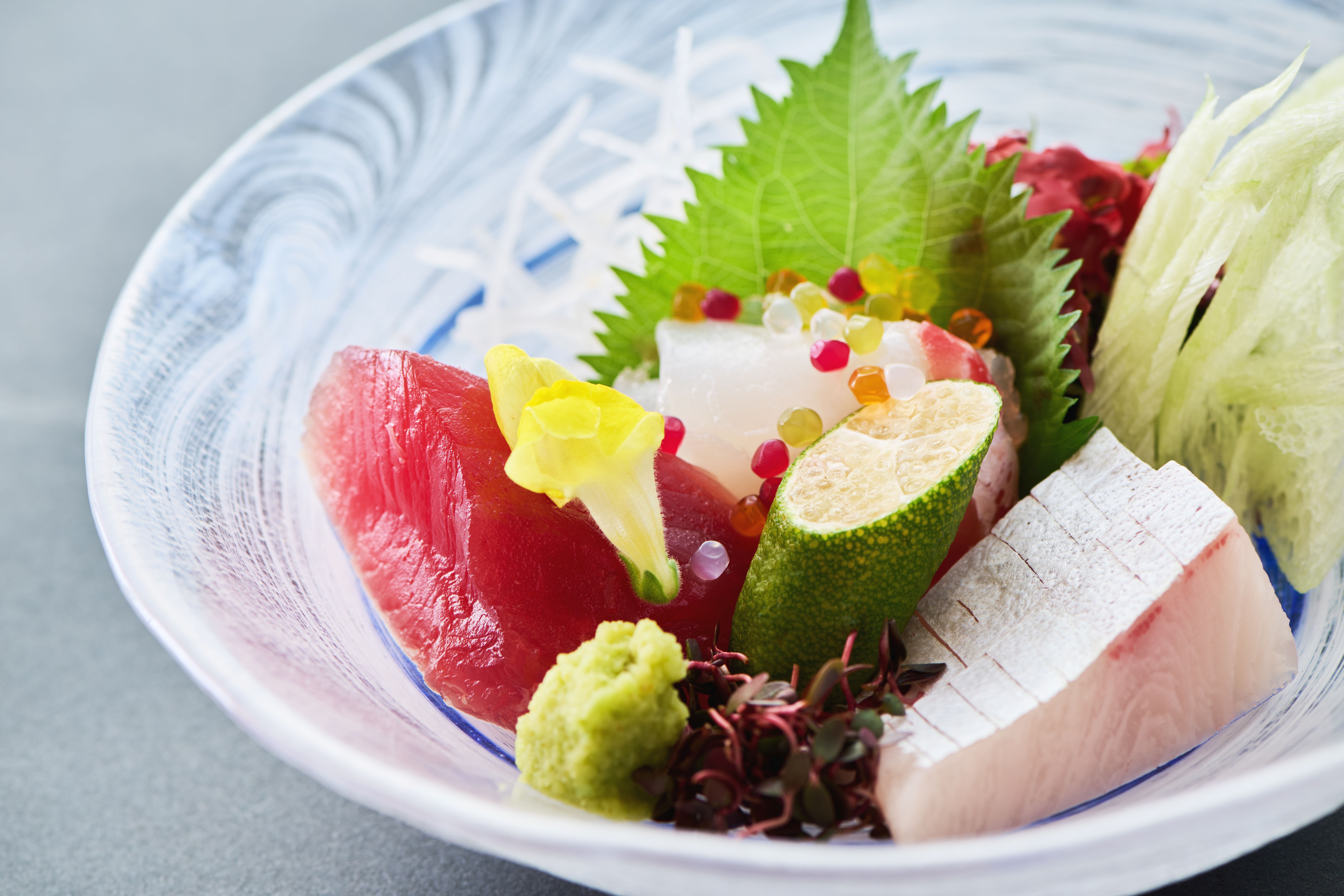 【讃岐の味覚】造里：三種