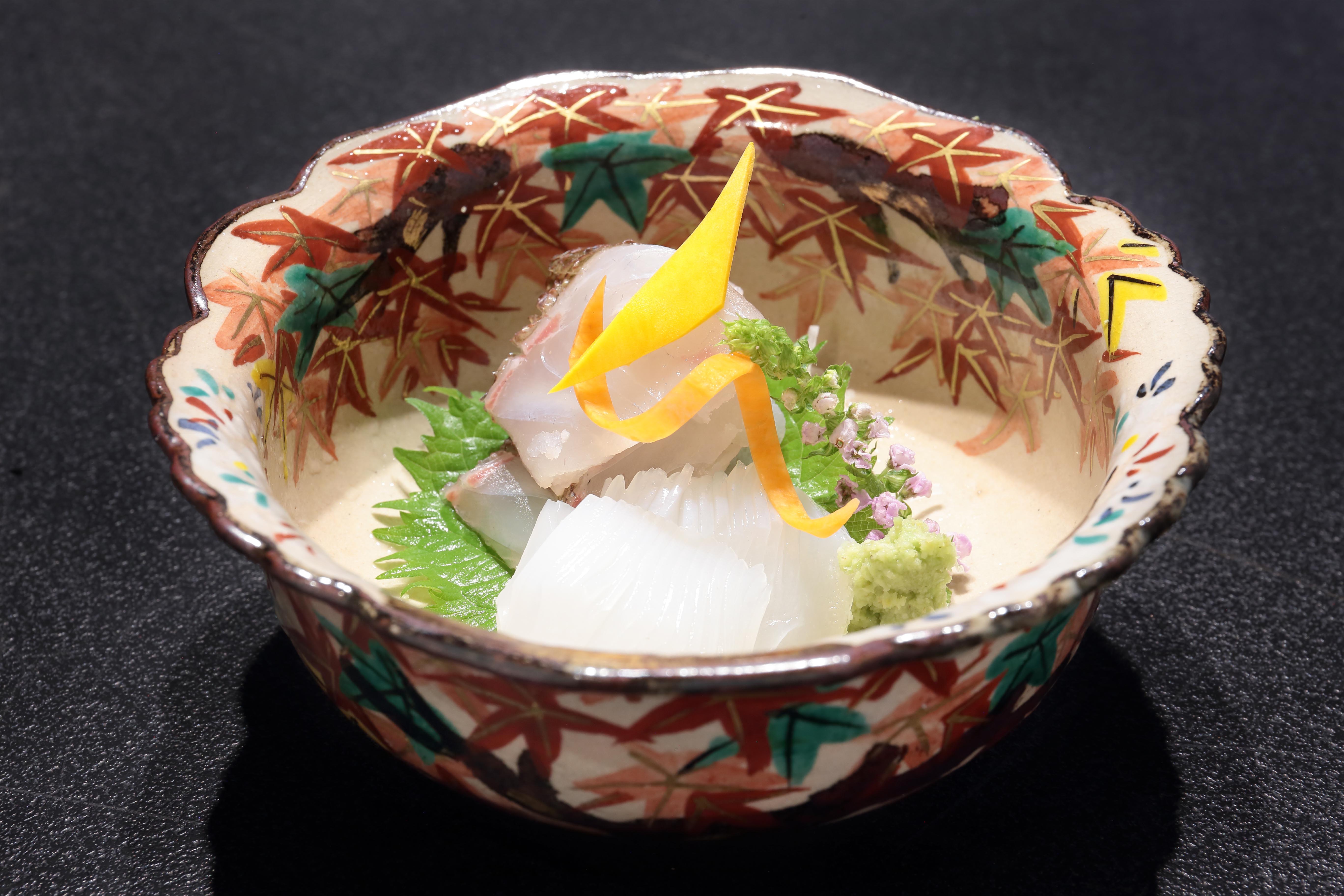 料理　お造り　／　秋