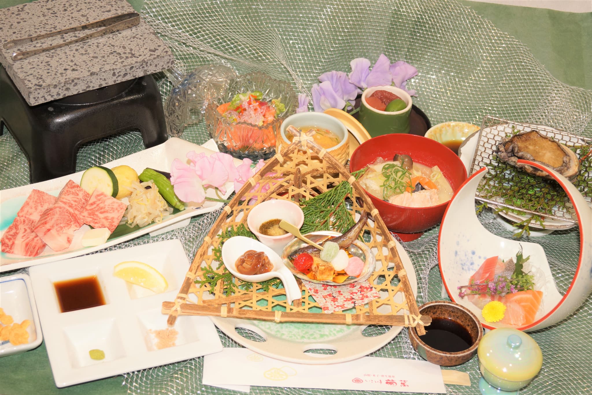 【だんだん祭り会席】