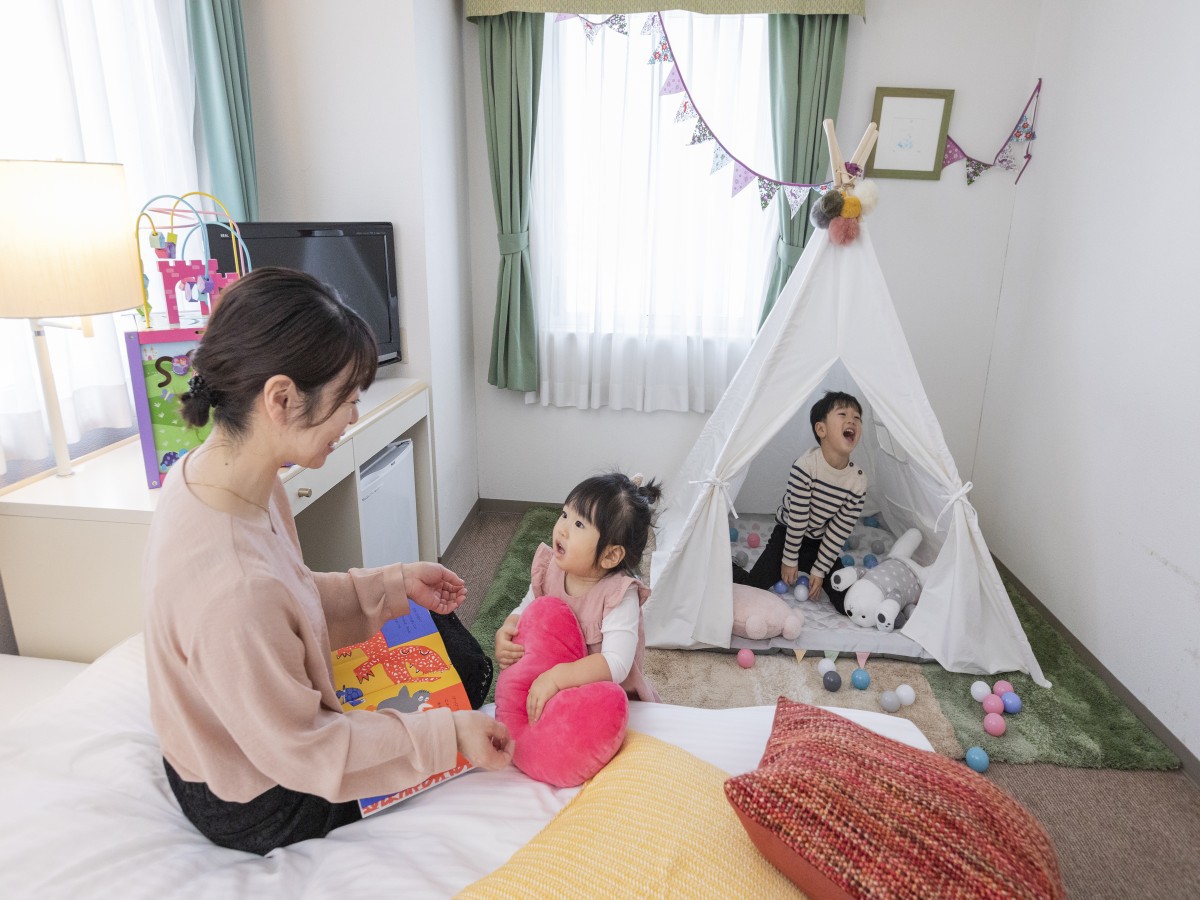 【お子様歓迎♪】ハイハイの出来るお部屋でご家族も安心♪ファミリープラン