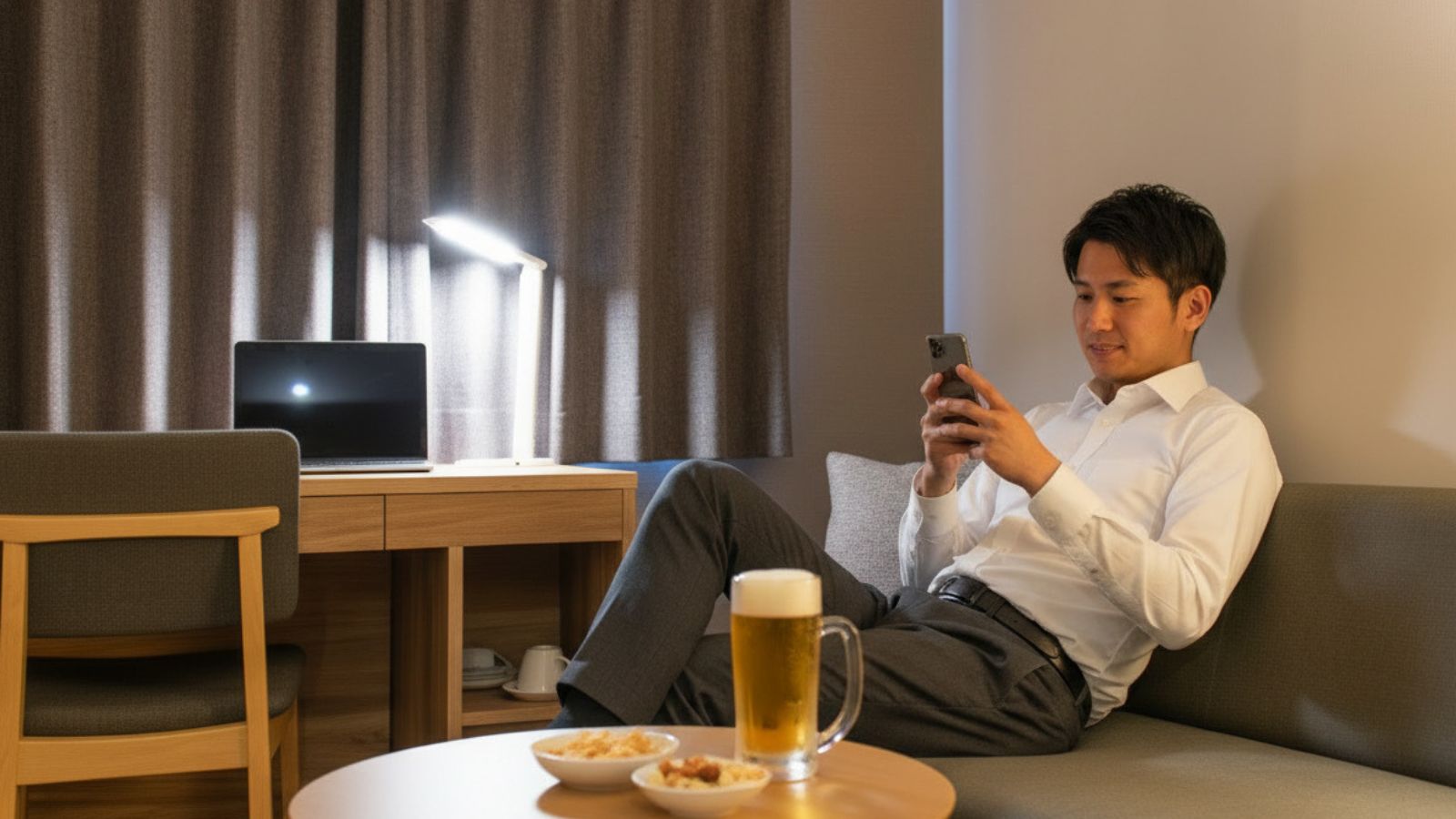 ひとりで満たすリラックス時間