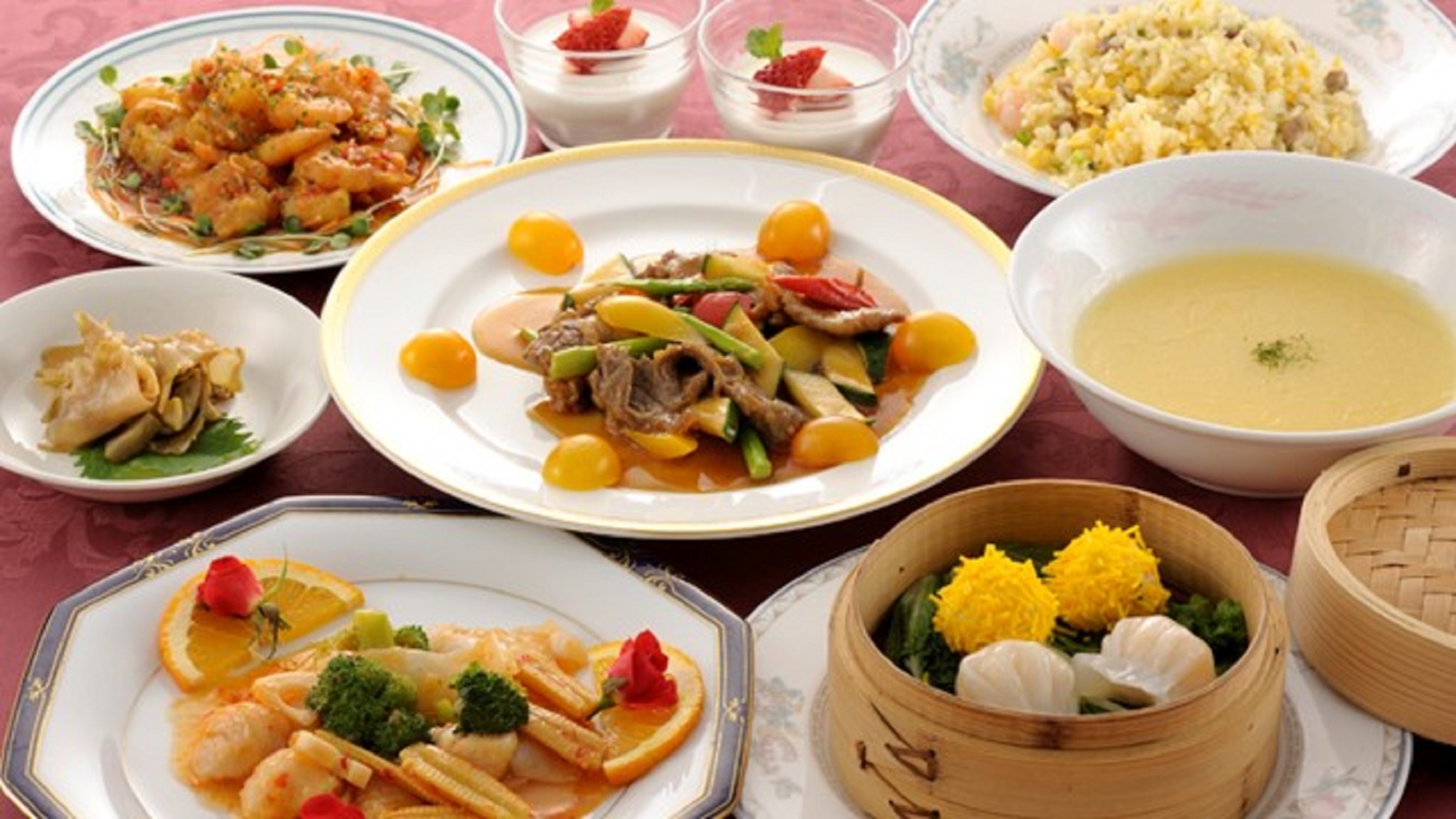 2階：中華「福寿林」料理例