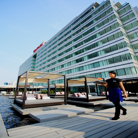 Moom Sabaiリラックスエリア