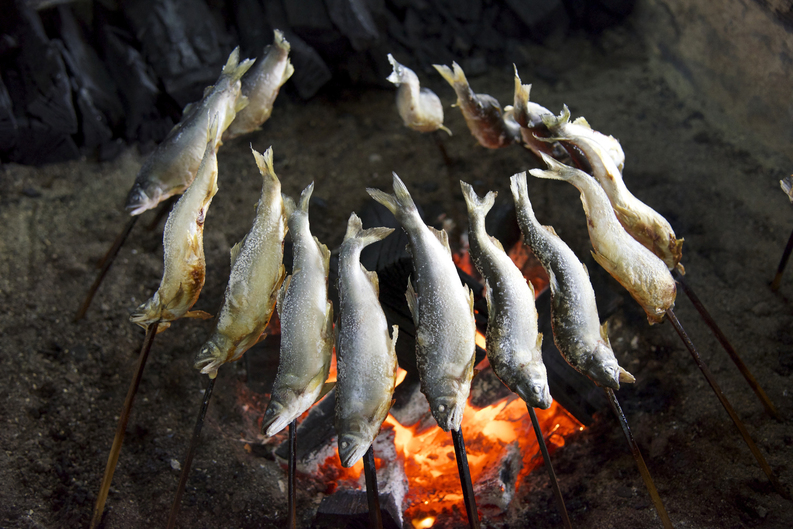 【夏休み田舎体験】（2食付）川遊び＆魚のつかみ取り＆和食会席or屋上BBQ！【温泉大浴場】