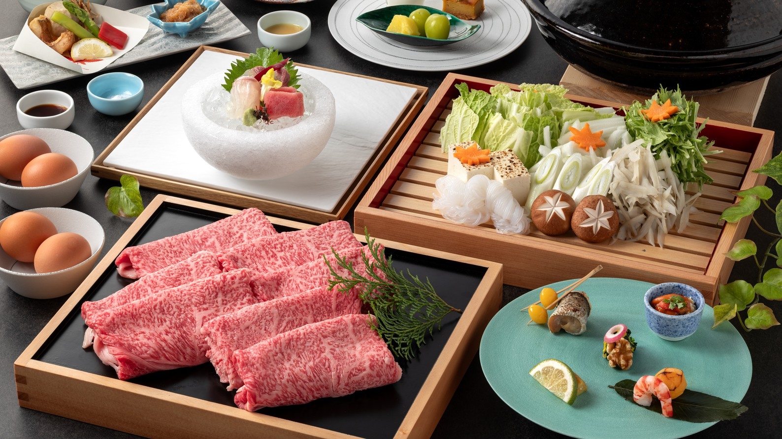 【上すき焼き◆ブランド佐賀牛1人150ｇ】料理長特製“割り下”でどうぞ◆朝夕個室風食事処