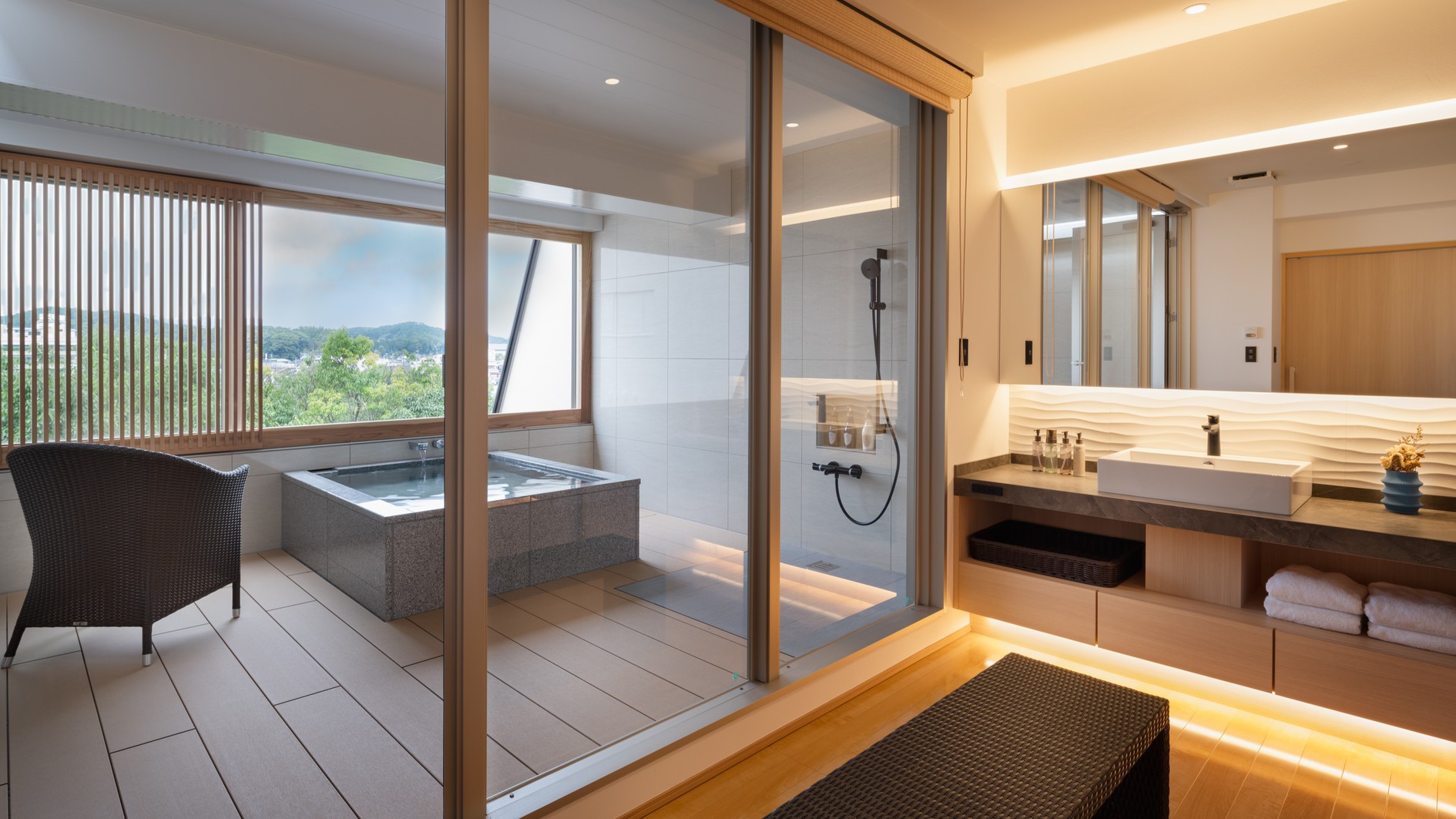 プレミアム70㎡和洋室（ワイド露天風呂ルーム）