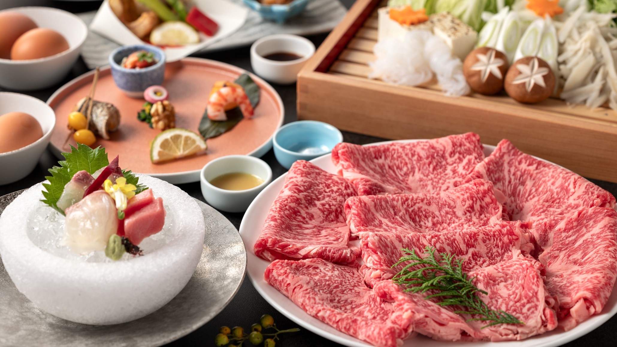 【味わいのすき焼き◆黒毛和牛1人150ｇ】料理長特製“割り下”◆80平米和洋室◆朝夕個室風食事処