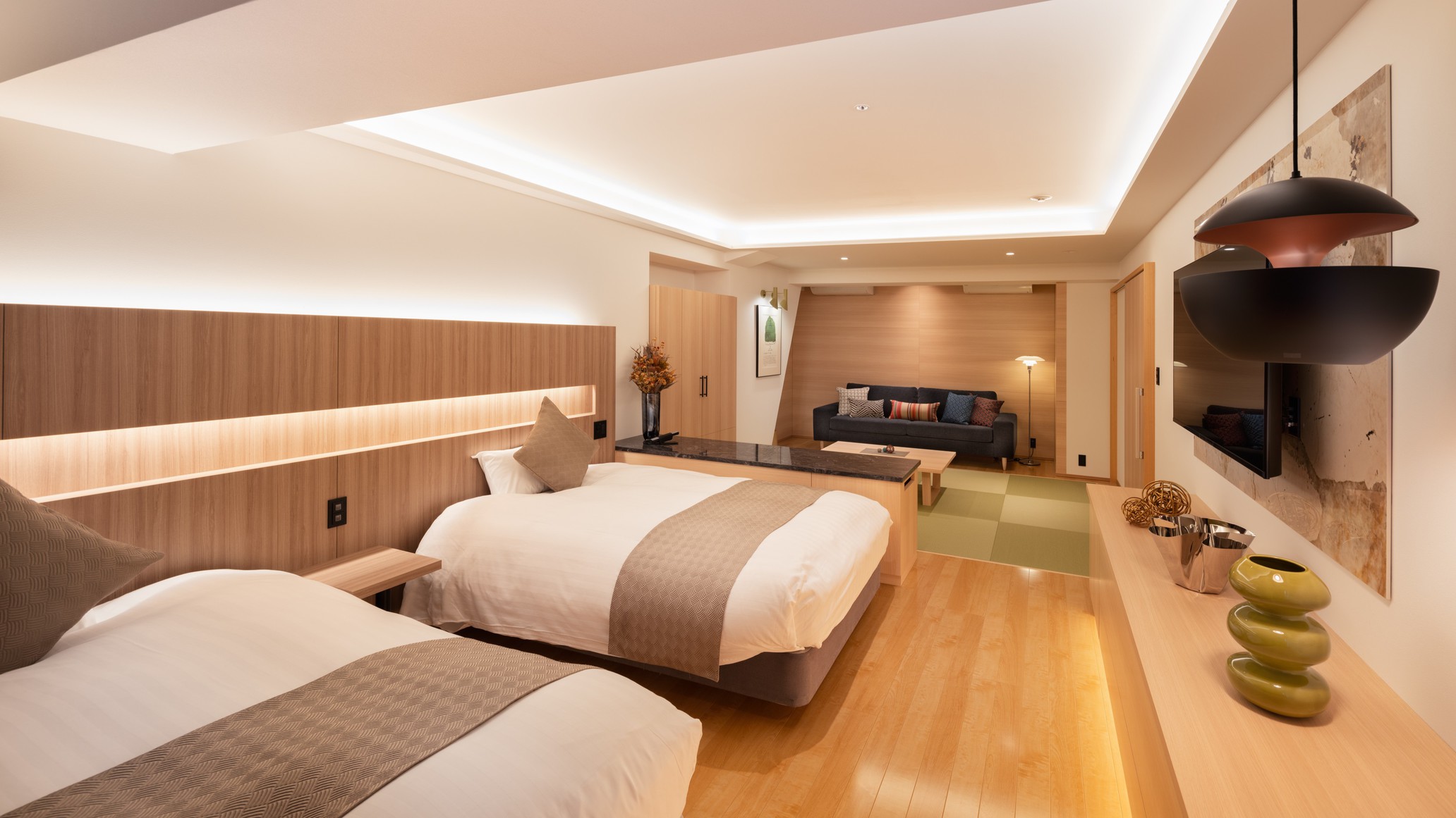 デラックス60平米A（ワイド露天風呂ルーム付）