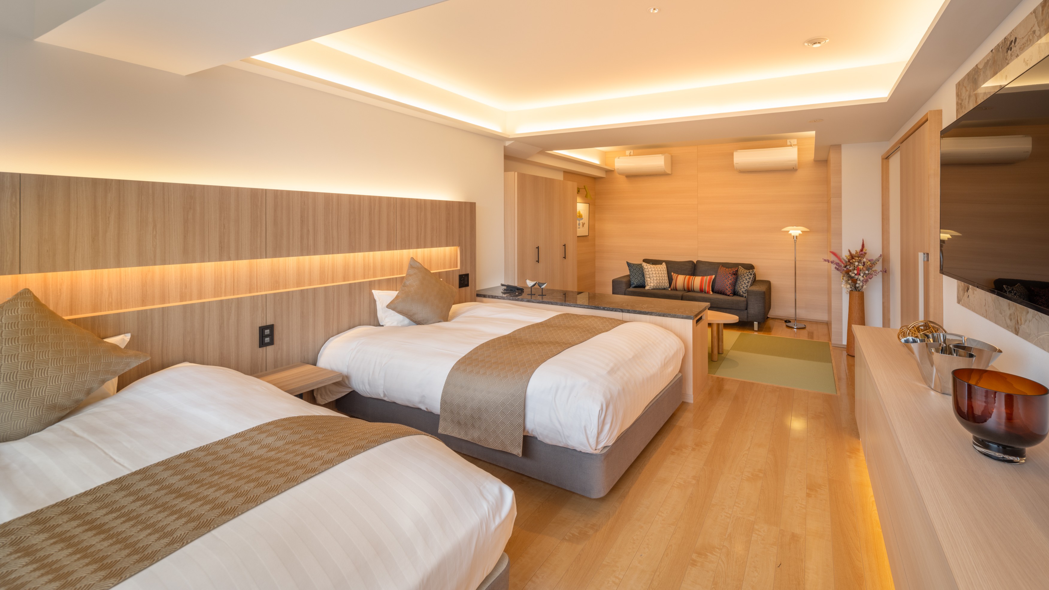 デラックス60㎡和洋室A（ワイド露天風呂ルーム）