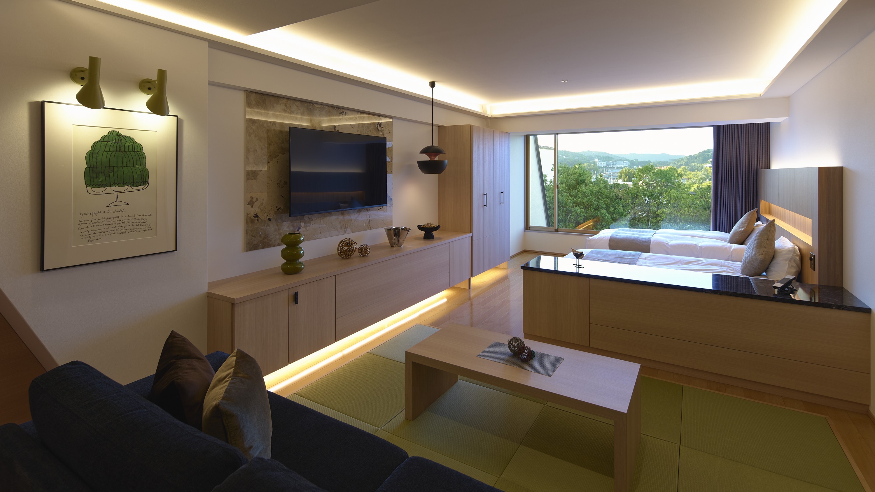 プレミアム70㎡和洋室（ワイド露天風呂ルーム）