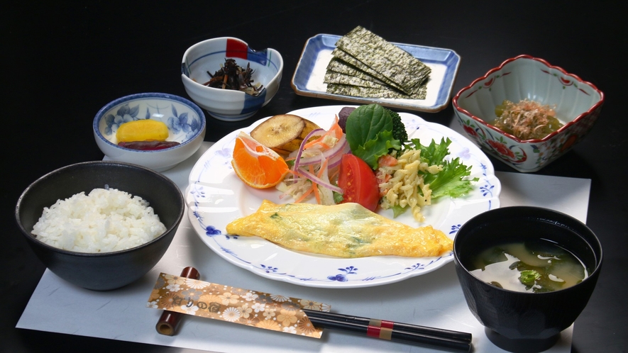 □【朝食】～一例～郷土の味を大切にした和朝食で出発を応援♪