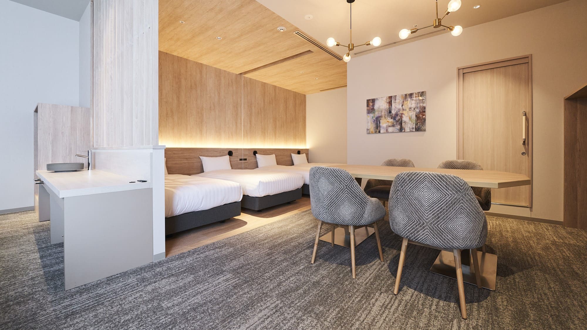 スーペリアルーム 4ベッド 100&times;200　1室限定