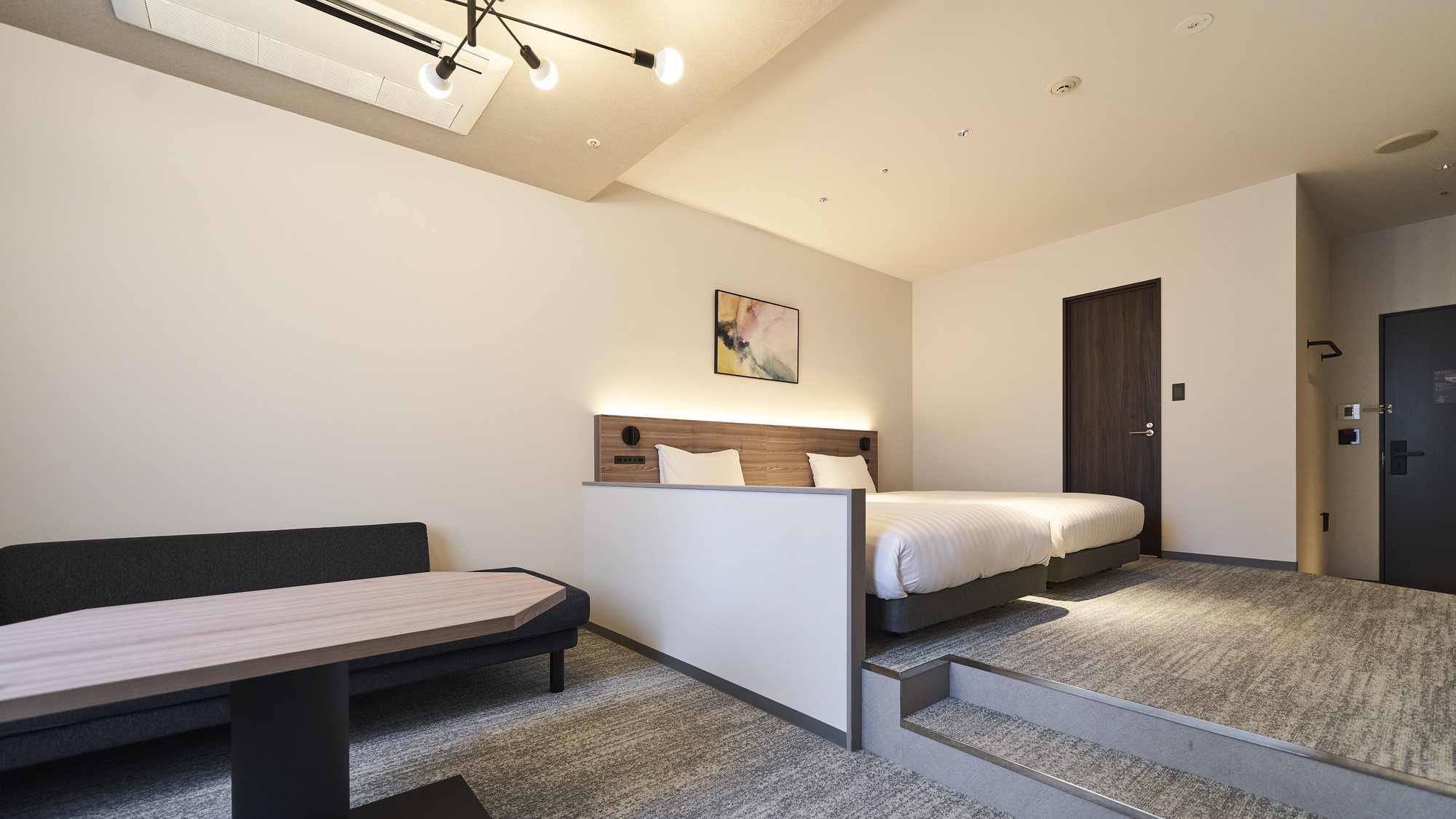 ツインベッド＋ソファー120&times;200