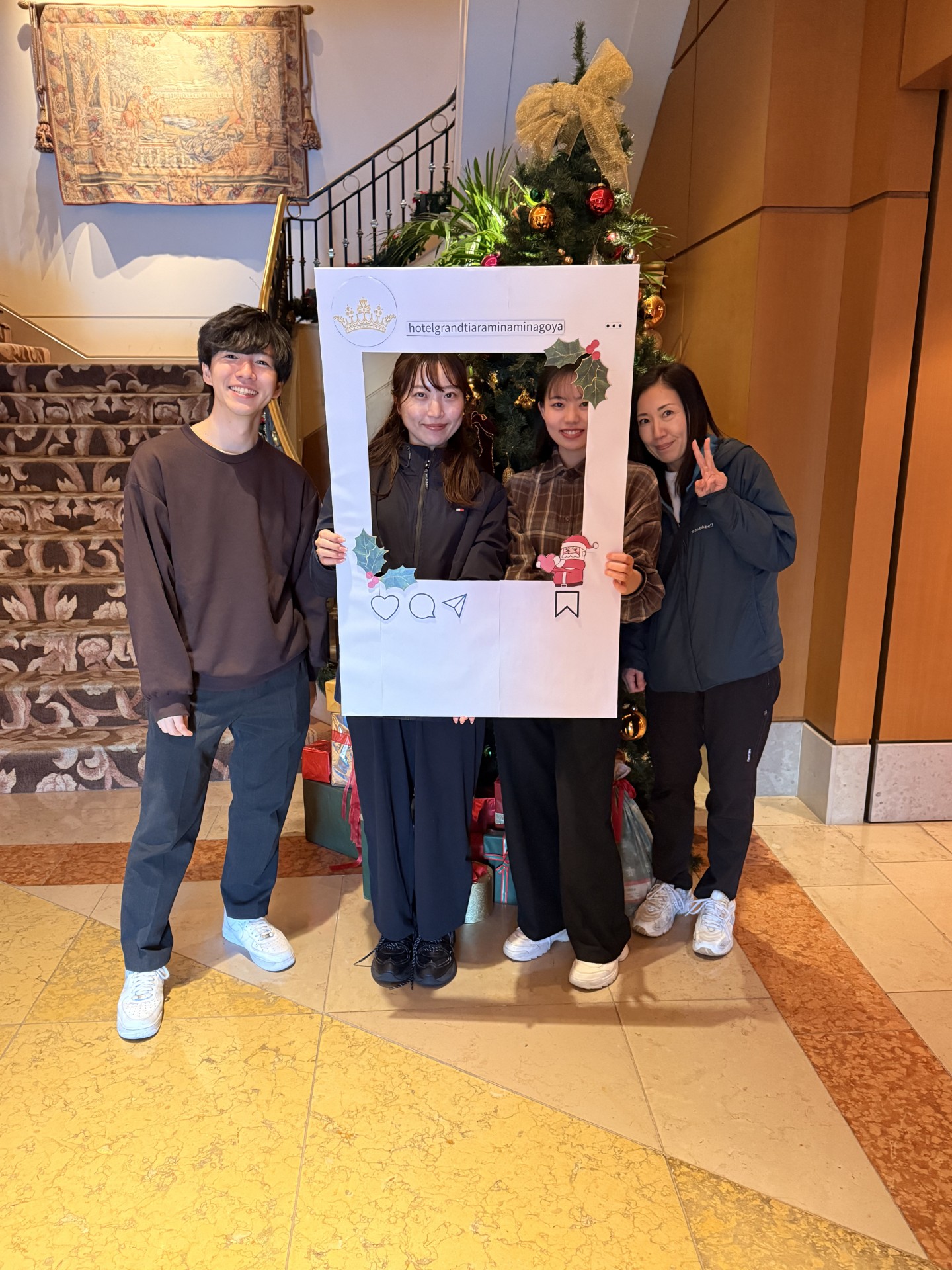 フロントクリスマスイベント2025.12