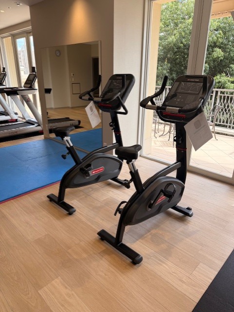 皆様からお声の多かったバイクを新たに導入♪健康維持やダイエットには下半身の筋力アップが必須♪