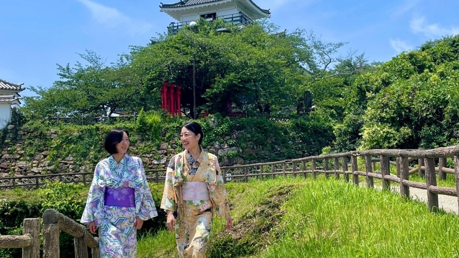 ●浴衣で周辺散策イメージ