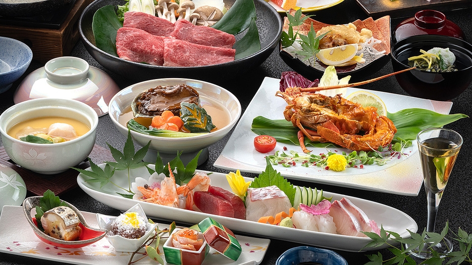 【なごみ会席】憧れの高級食材が大集合！食べきれない美味競演♪