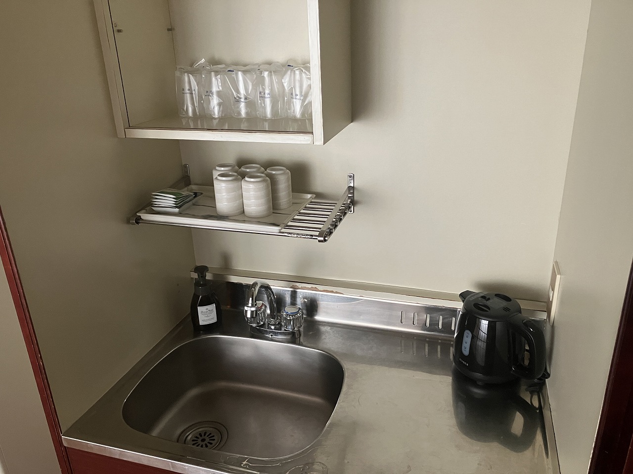 客室内ミニキッチン