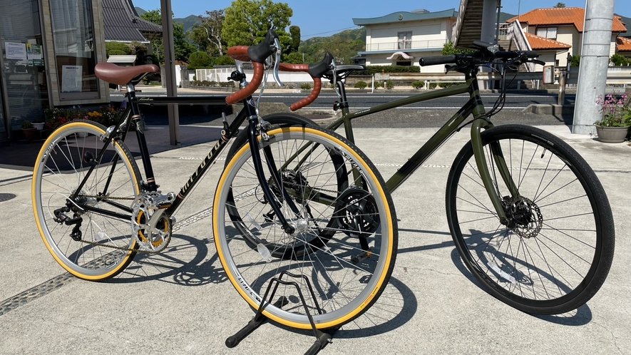 自転車をお部屋へどうぞ