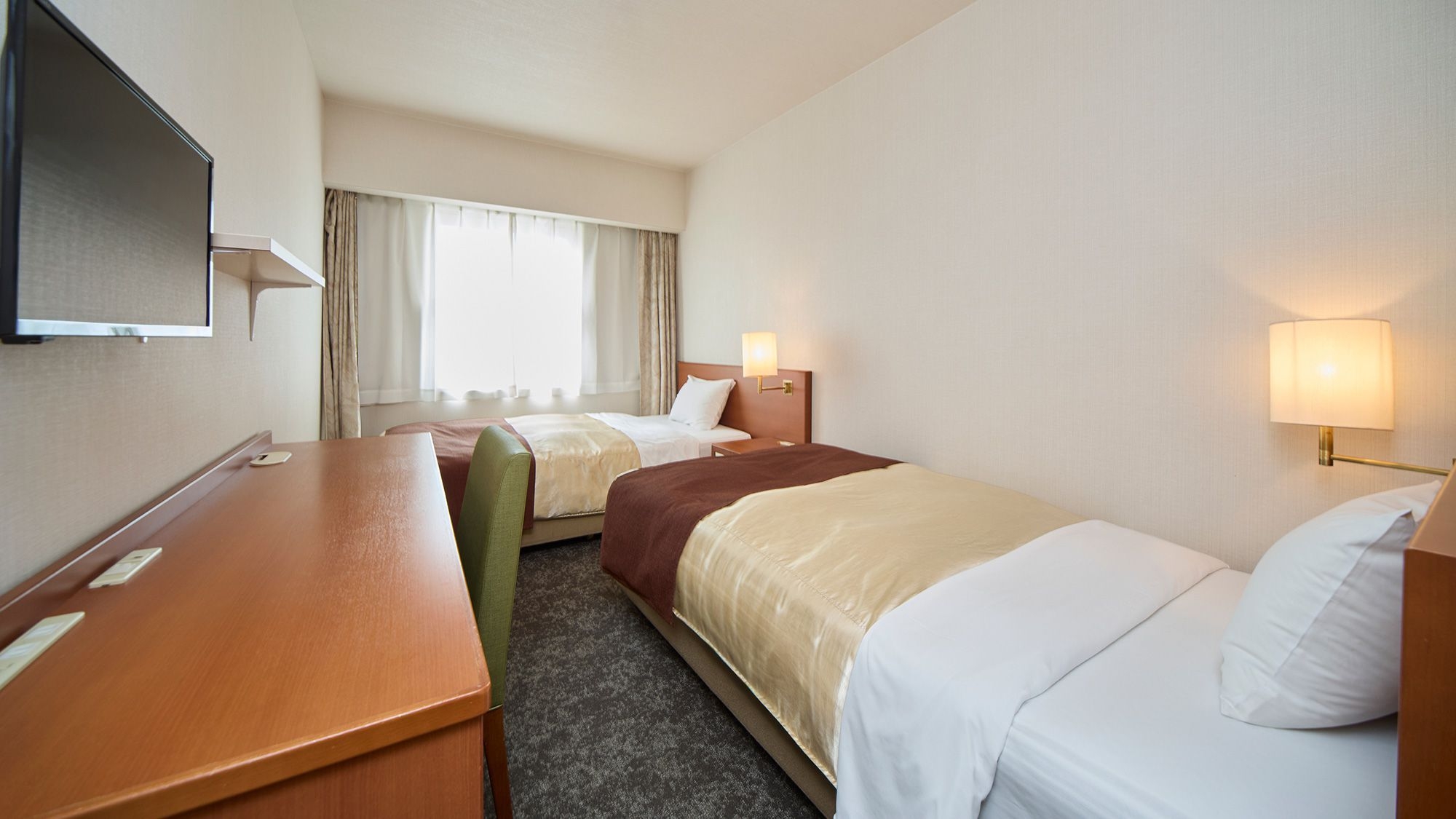 【禁煙】スモールツインルーム[14平米]