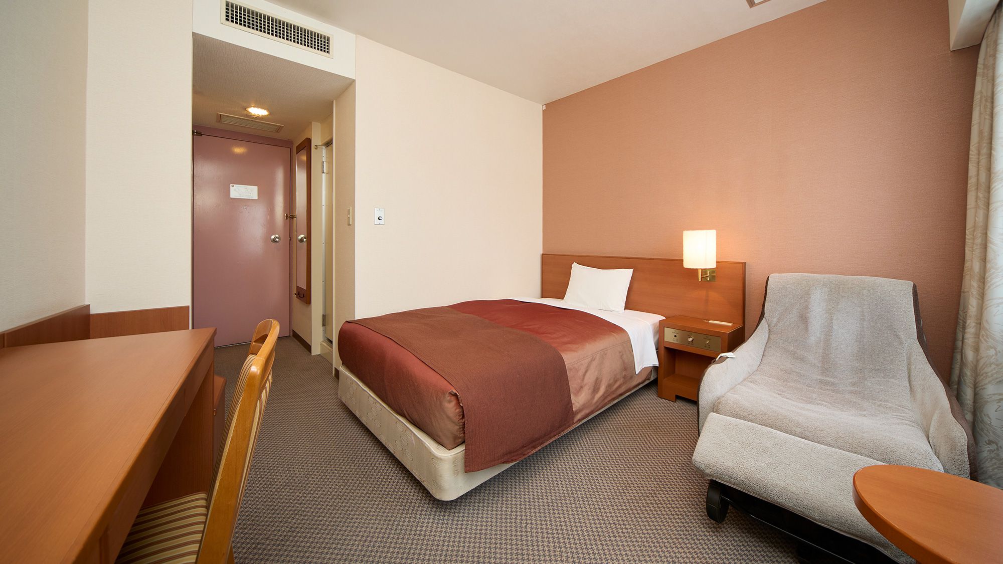 ◆【客室】マッサージチェア付シングル(18㎡)