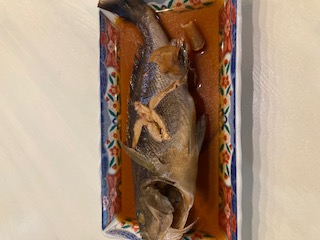 旬の魚の煮つけ