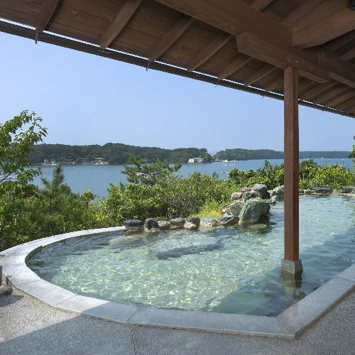 ■庭園露天風呂「朝なぎの湯」(男湯）