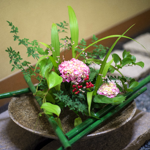 ■館内の生け花