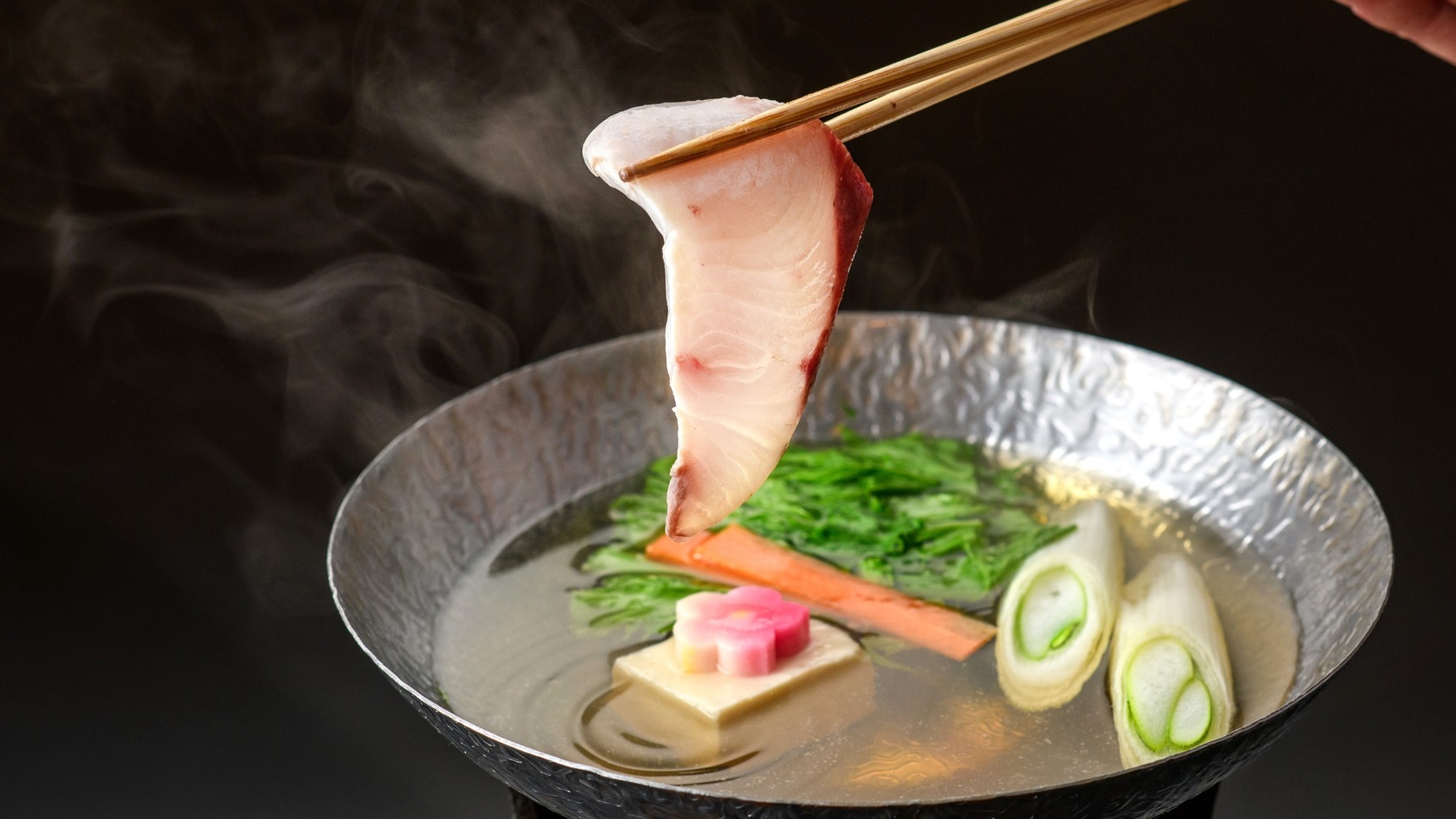 【半個室でお食事】近江牛ステーキ、すだち鰤のしゃぶしゃぶを楽しむ冬のグルメ会席