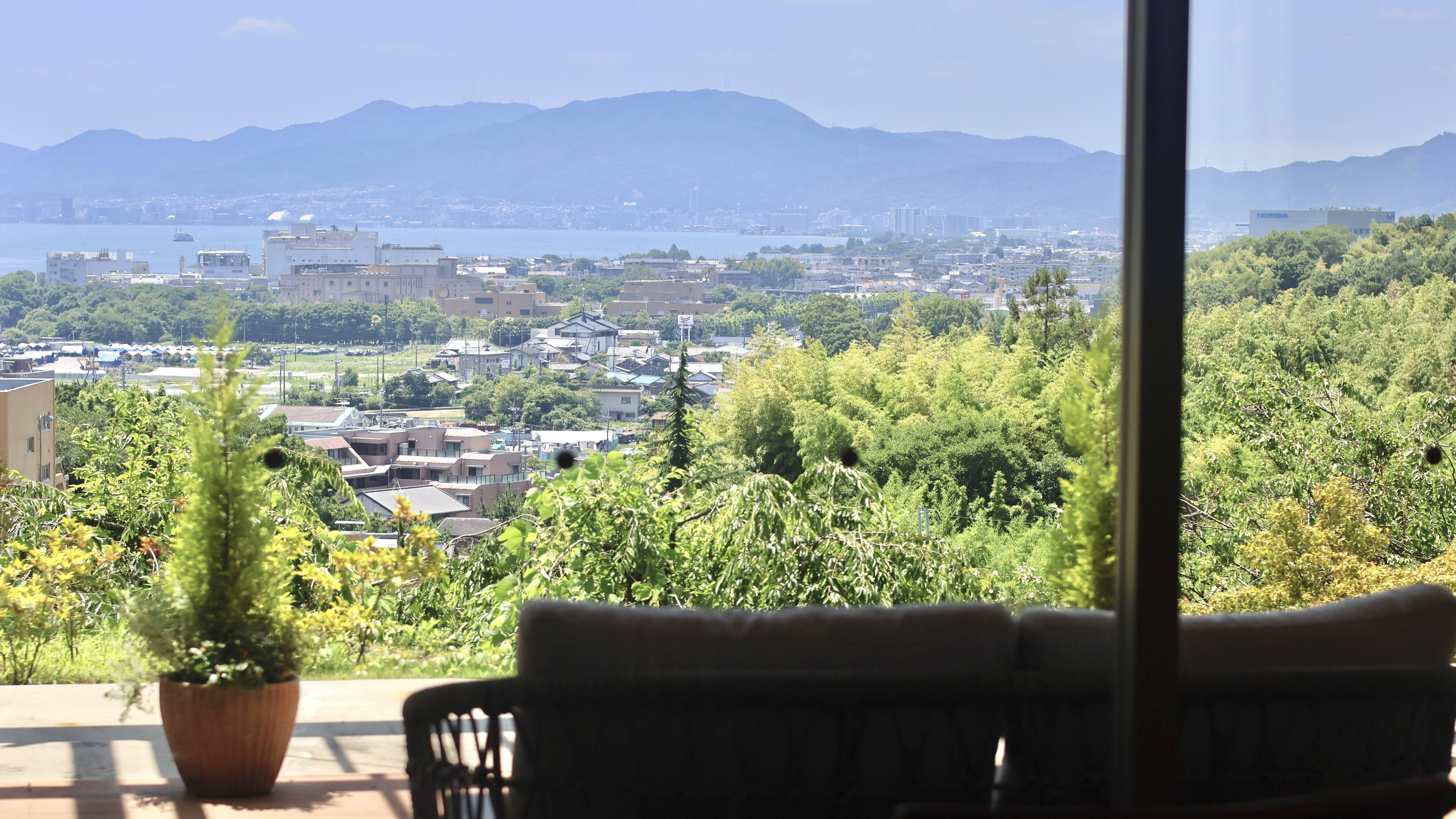 喫茶「梅桃」からの眺望