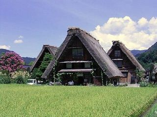 世界遺産　白川合掌造り