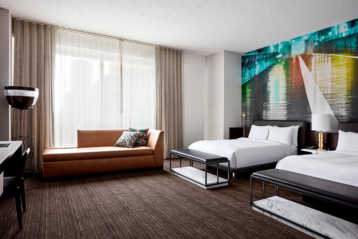 エグゼクティブルーム　ダブルベッド2台