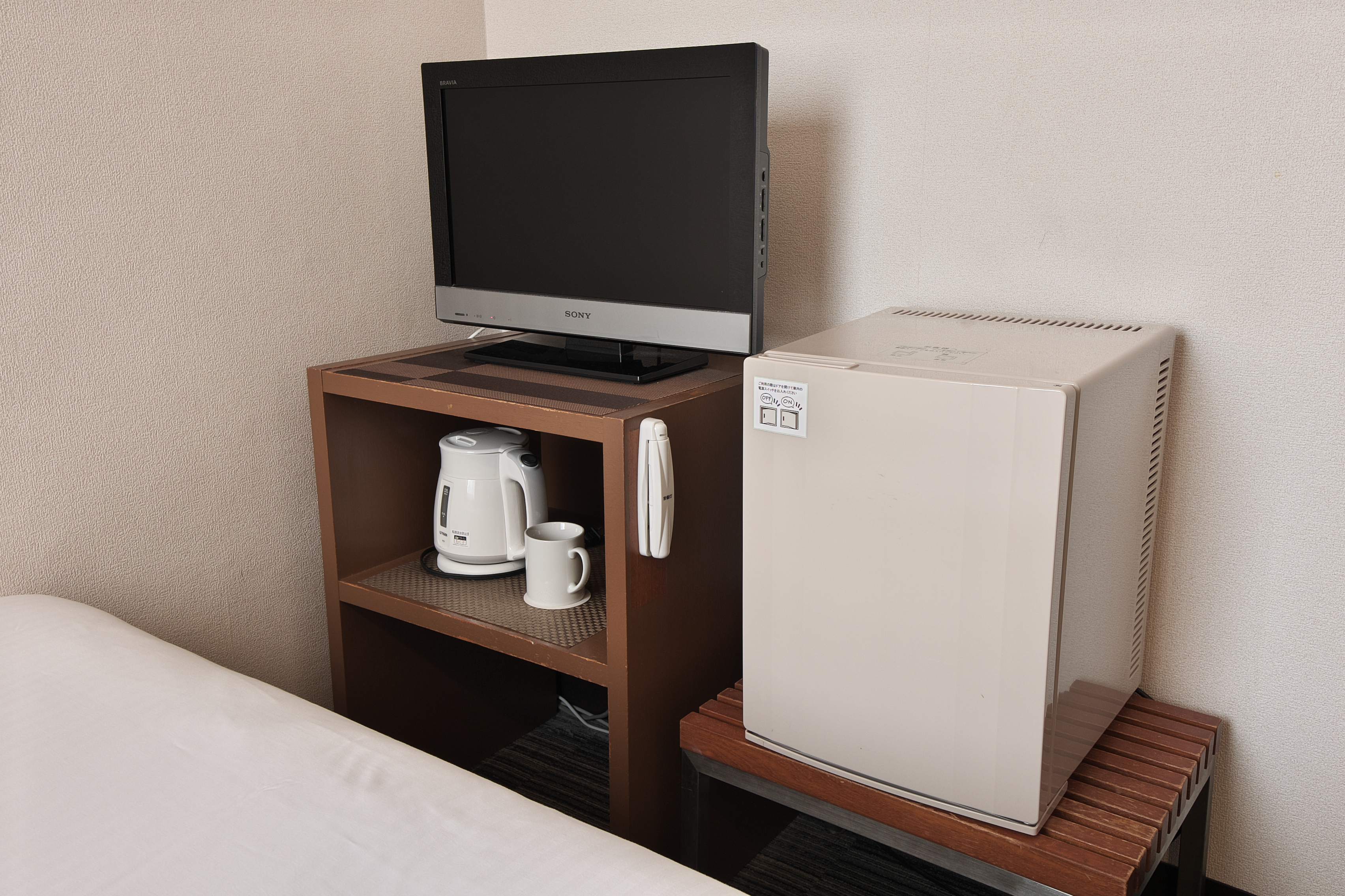 シングルルーム　冷蔵庫