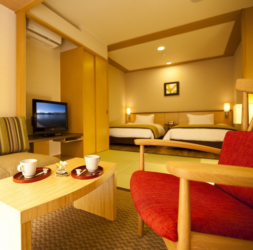 【平日＆シングル限定グレードアップ】広いお部屋で贅沢日和♪