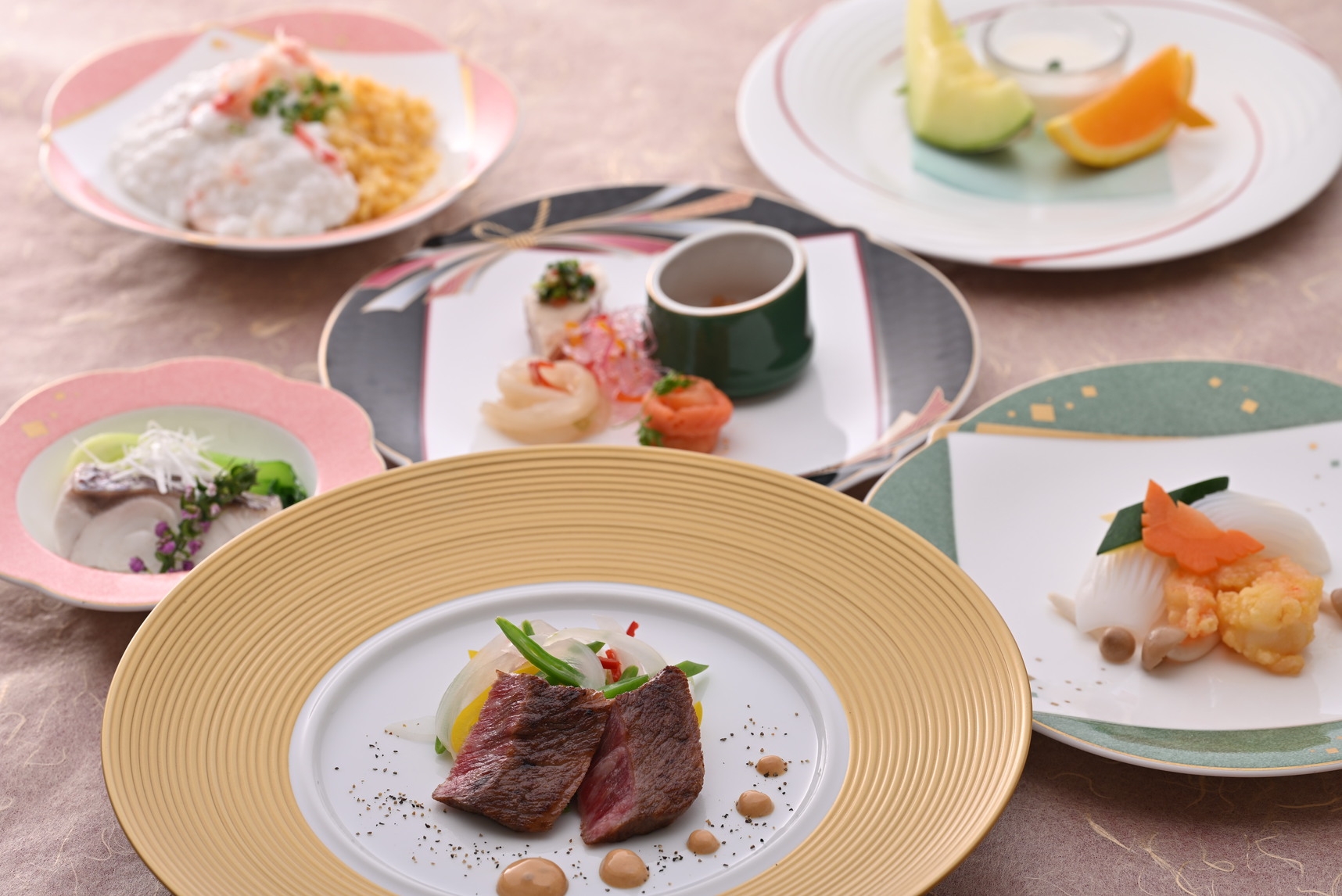 ＃煌めく夜景と美味しい中華 ☆ダイニングバーで愉しむ特選中華コースプラン ” A ”☆ 2食付