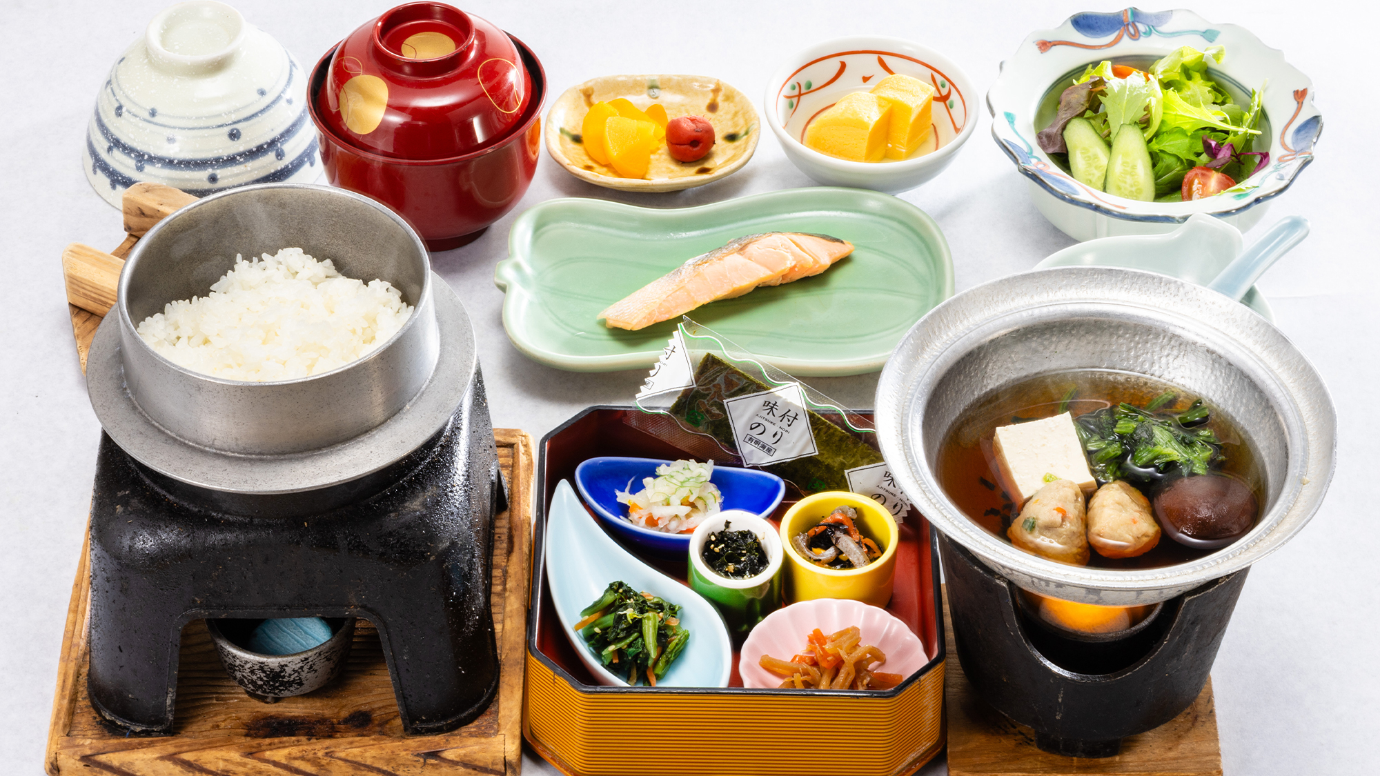 ■朝食和定食一例■